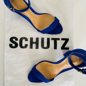 Schutz • Anna-Lee Sandal • Royal Blue • Sz: 7.5